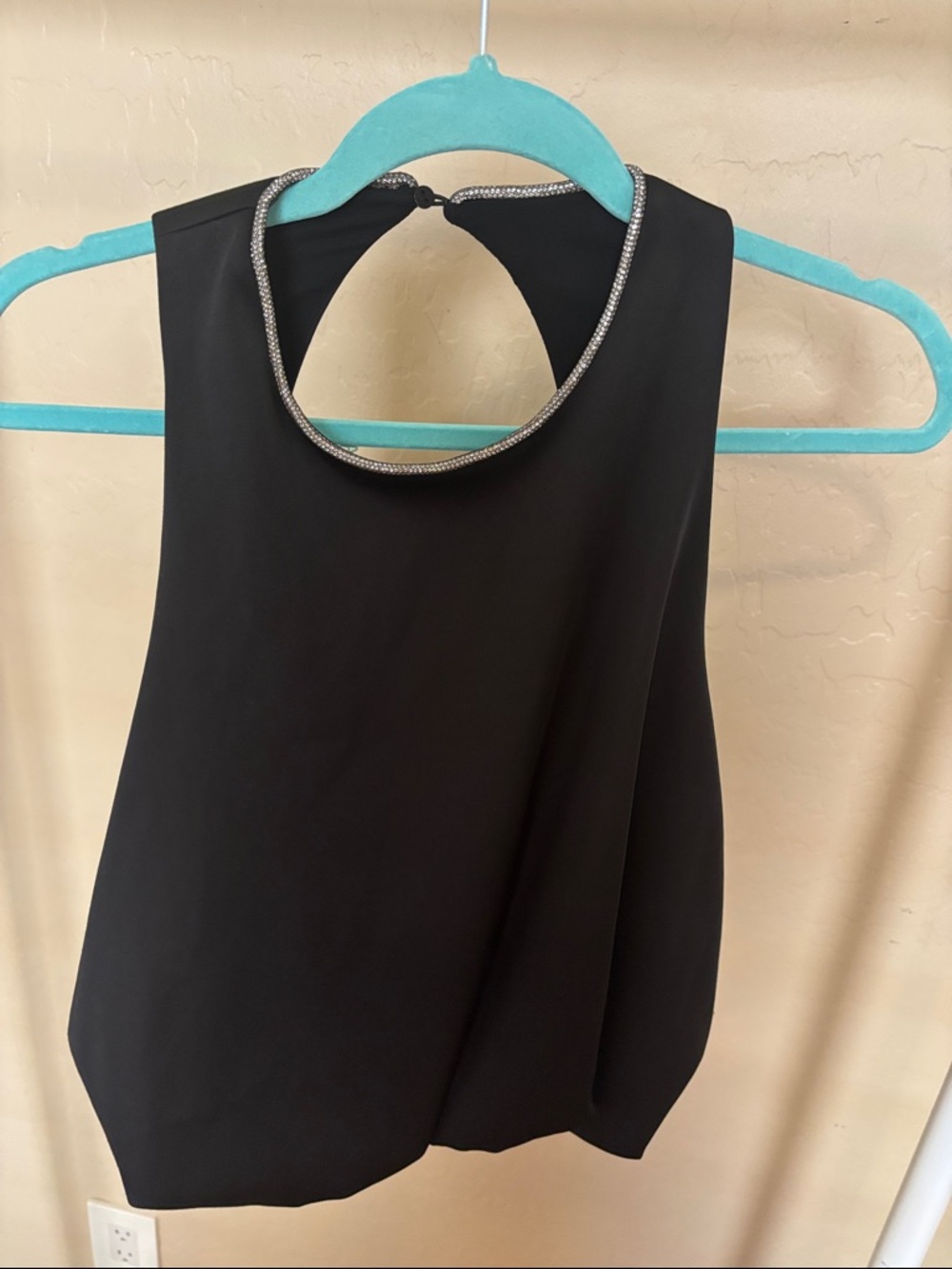 Zara bubble top tags $46 large